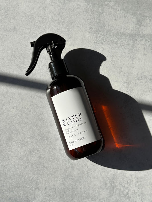 Winter Woods Linen Spray