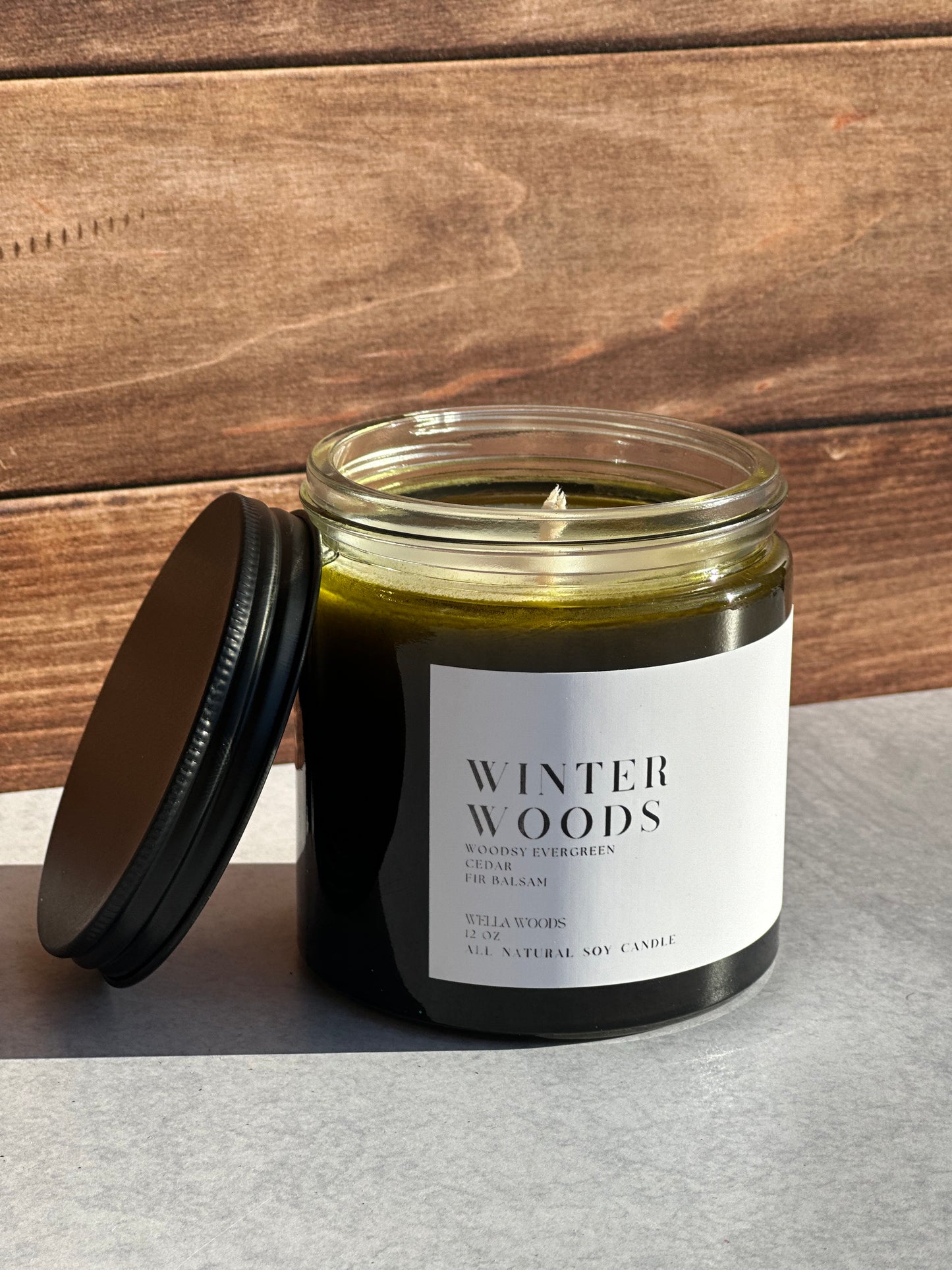 Winter Woods Soy Wax Candle