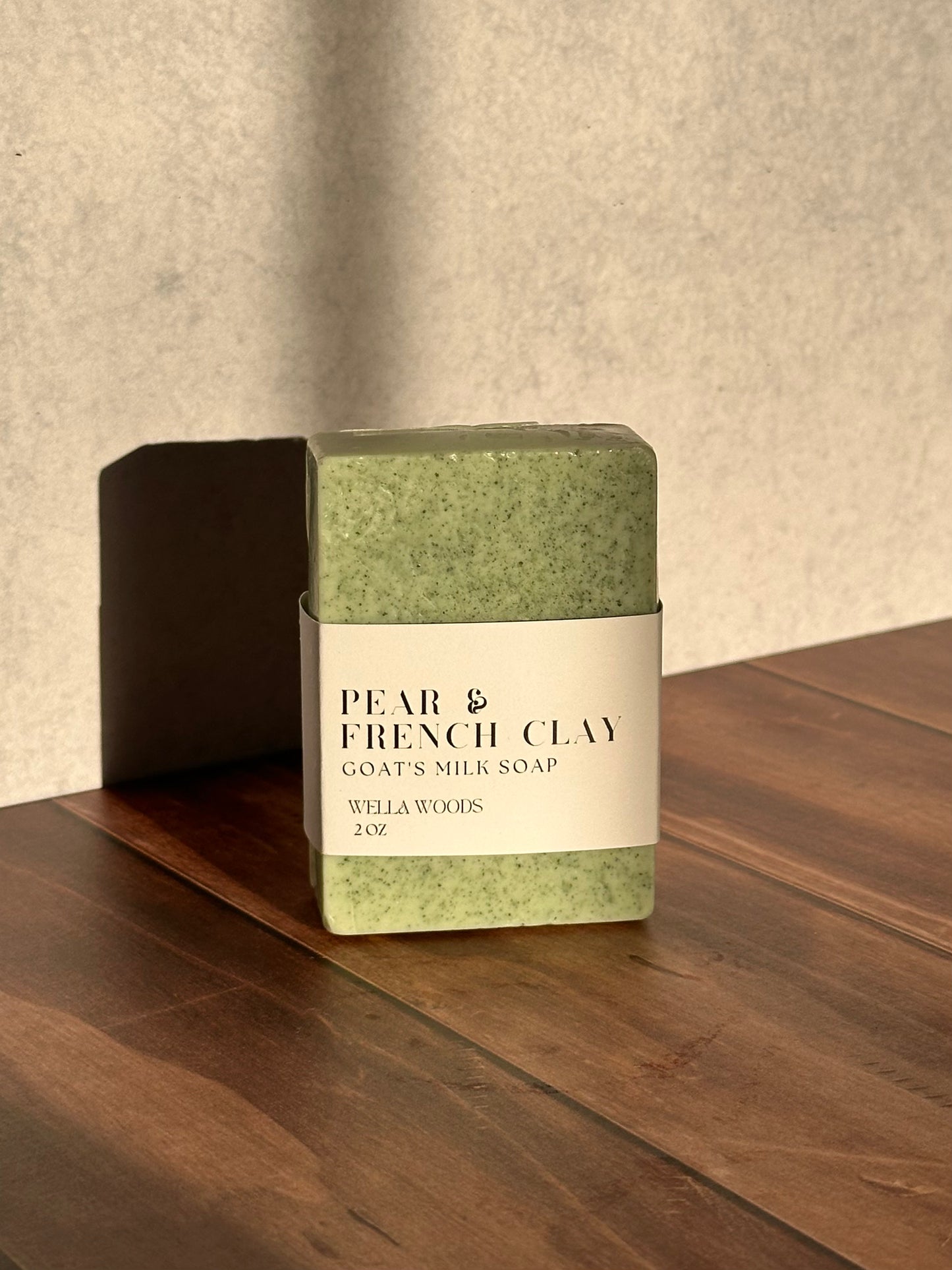 Pear & French Clay Goats Milk Soap