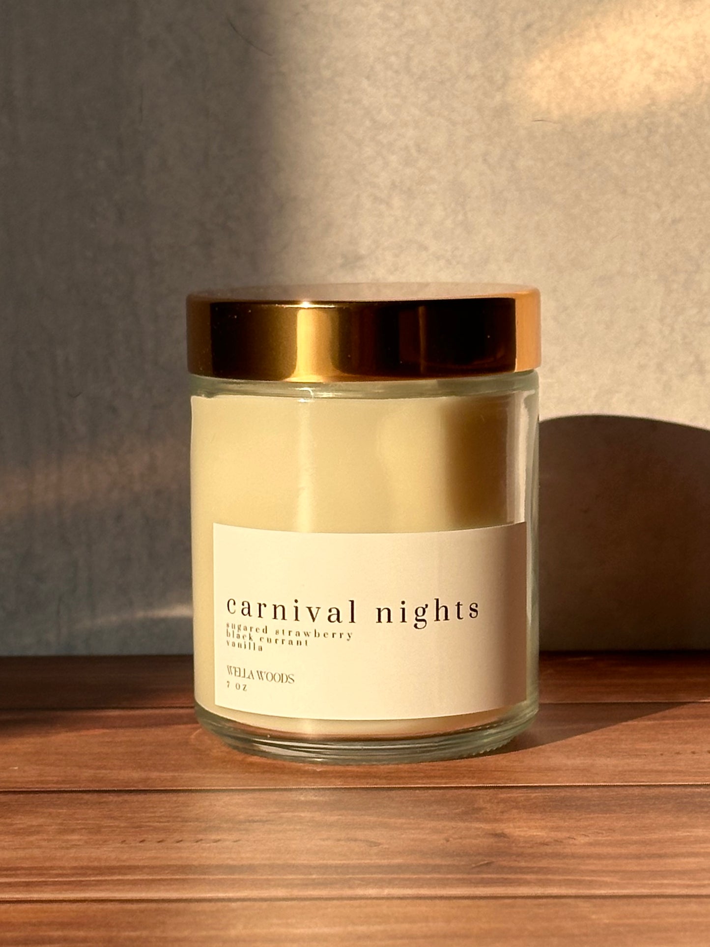 Carnival Nights Soy Summer Candle | Non-Toxic & Hand Poured
